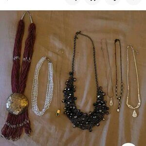 7 Vintage Necklaces